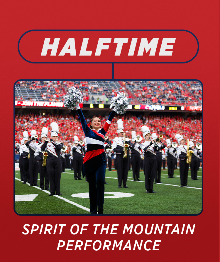 halftime - spirit of the mountain performance