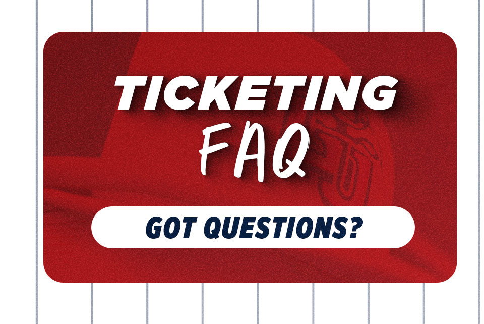 Click here for Ticketing FAQ's