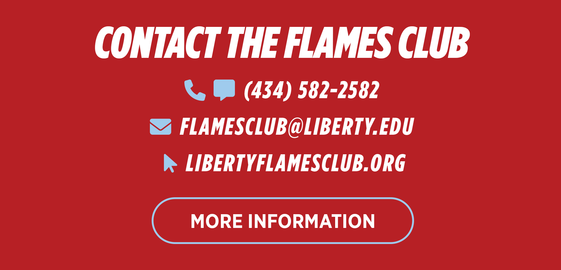 Contact the Flames Club