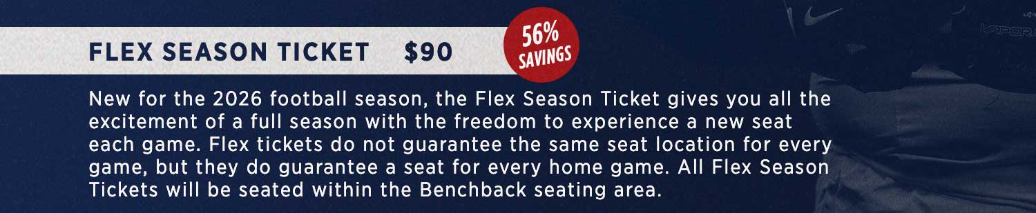 Flex Season - $90