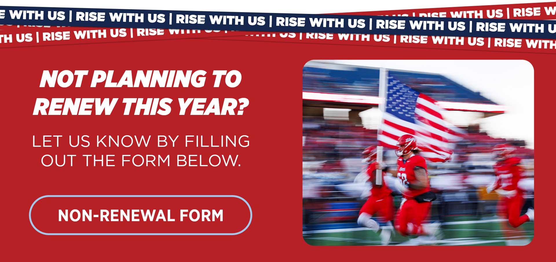 Not planning to renew this year? Let us know by filling out the form below or calling 434-592-5015