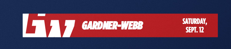Liberty hosts Gardner Webb on Saturday, September 12th