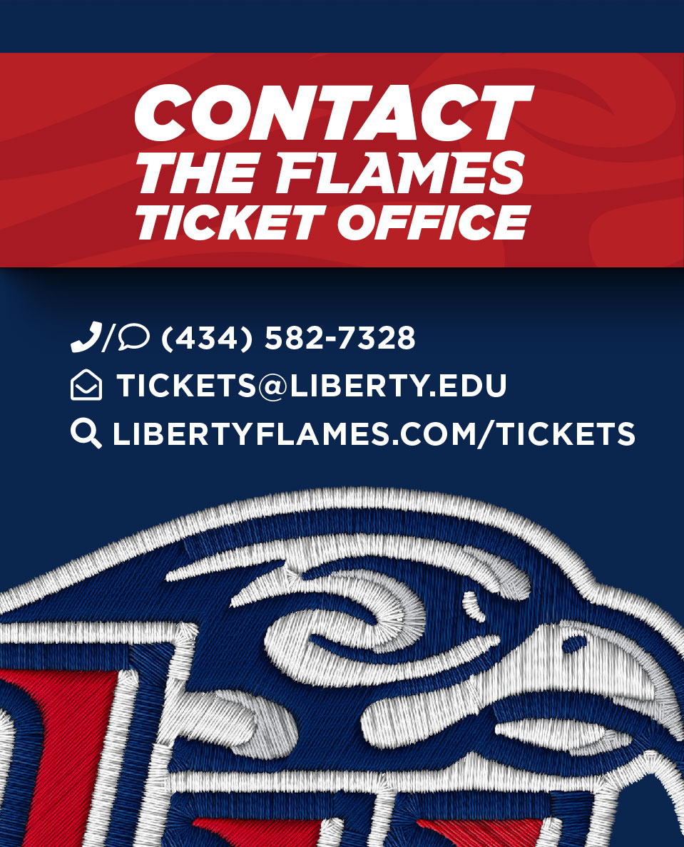 Contact the ticket office at 434-582-7328 or tickets@liberty.edu
