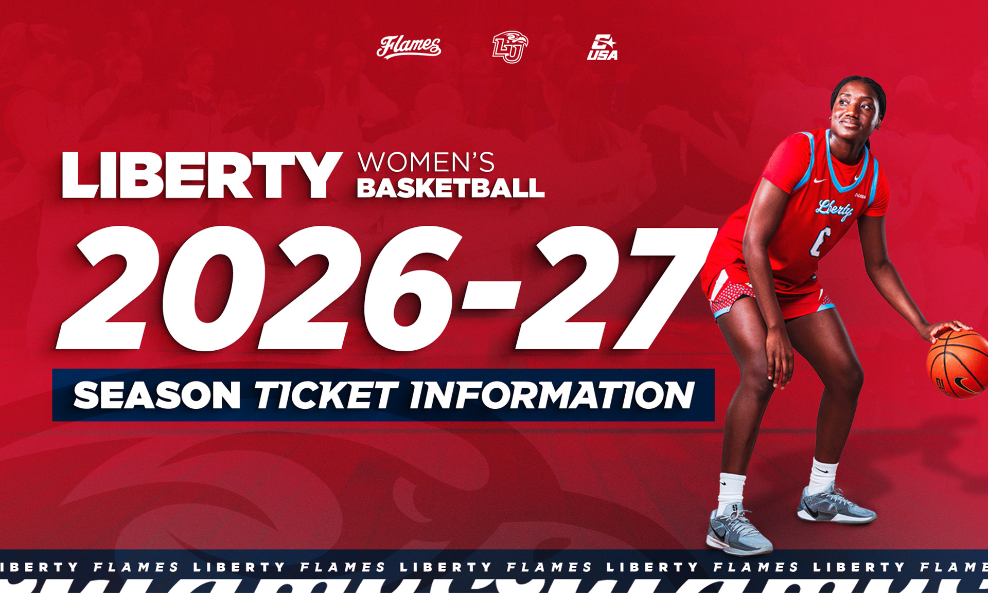 Liberty Women's Basketball 2026-27 Season Ticket Information