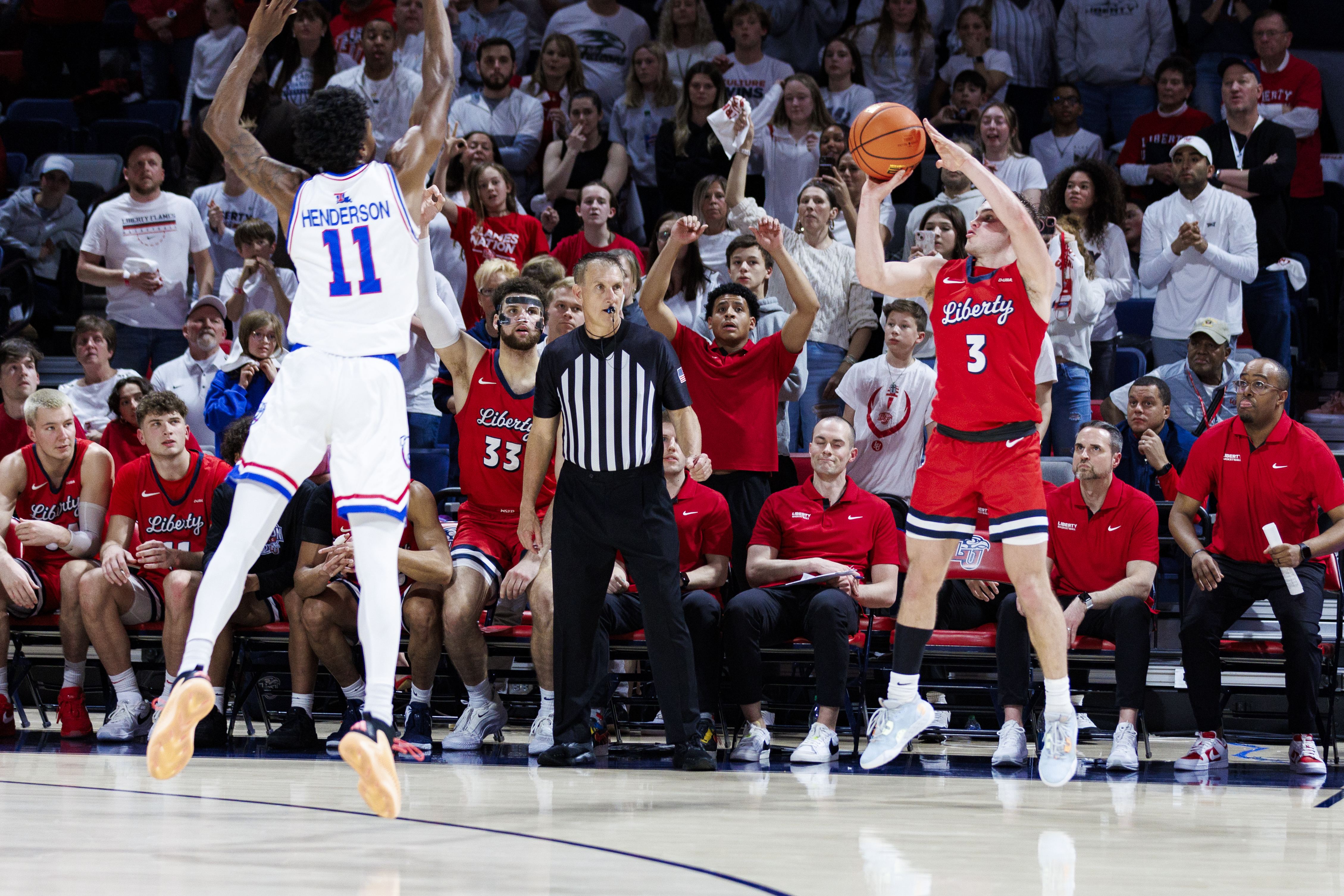 Image of basketball game