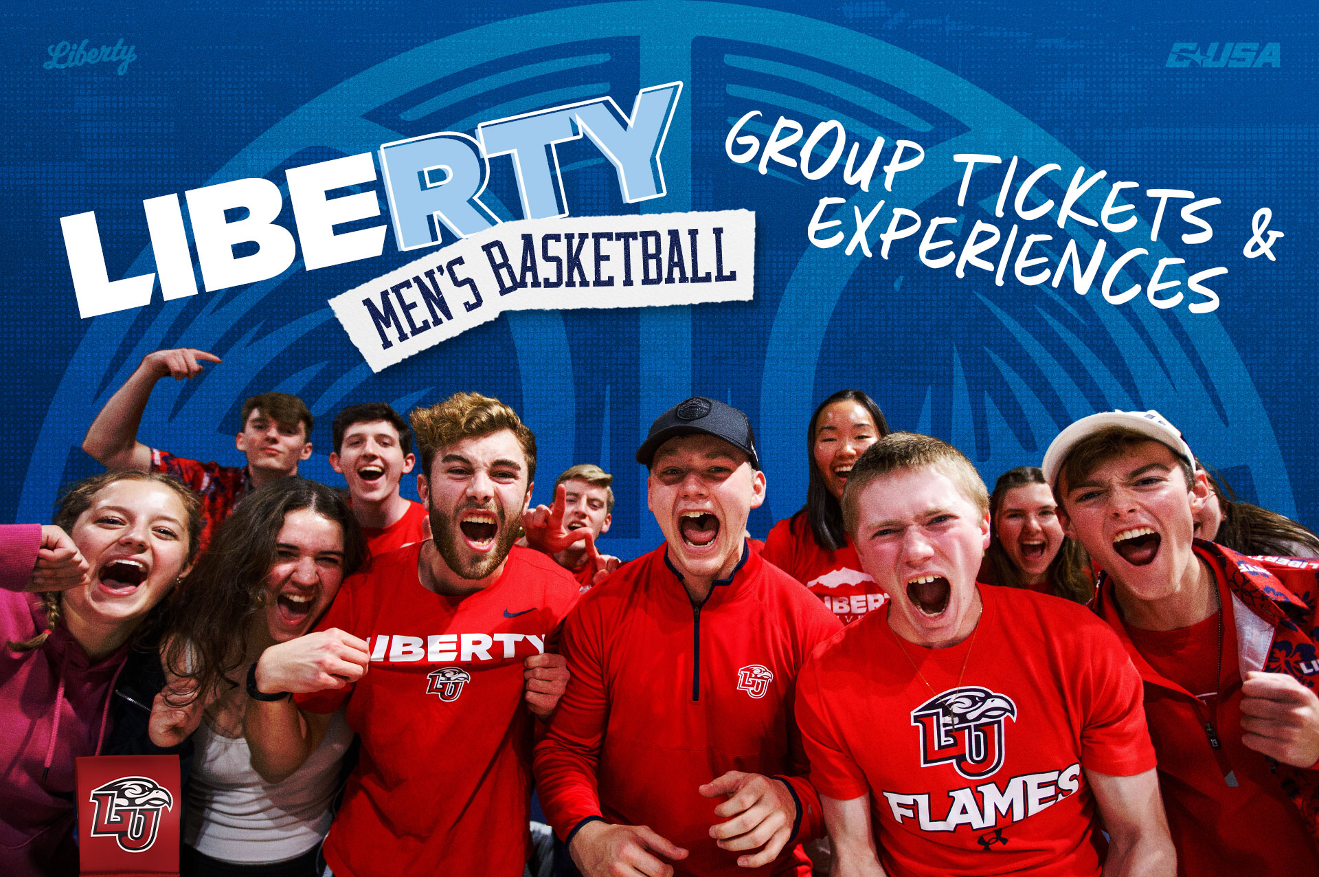 Liberty Men's basketball Group ticket and experiences